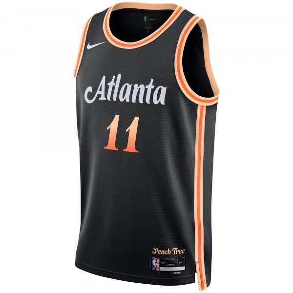 Игровая форма  Trae Young Atlanta Hawks Nike Unisex 2022/23 Swingman - City Edition - Black