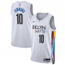 Ben Simmons Brooklyn Nets Nike Unisex 2022/23 Swingman Jersey - City Edition - White