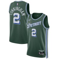 Игровая форма  Cade Cunningham Detroit Pistons Nike Unisex 2022/23 Swingman - City Edition - Green