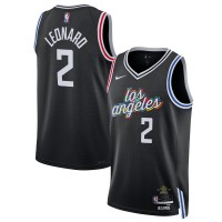 Игровая форма  Kawhi Leonard LA Clippers Nike Unisex 2022/23 Swingman - City Edition - Black