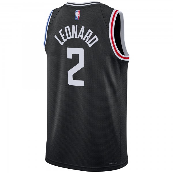 Игровая форма  Kawhi Leonard LA Clippers Nike Unisex 2022/23 Swingman - City Edition - Black
