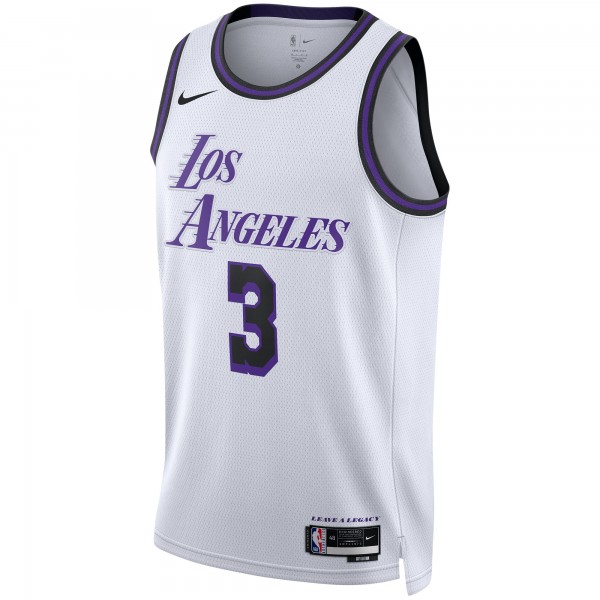 Игровая форма  Anthony Davis Los Angeles Lakers Nike Unisex 2022/23 Swingman - City Edition - White