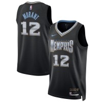 Игровая форма  Ja Morant Memphis Grizzlies Nike Unisex 2022/23 Swingman - City Edition - Black