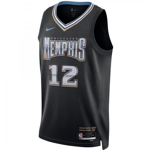 Игровая форма  Ja Morant Memphis Grizzlies Nike Unisex 2022/23 Swingman - City Edition - Black