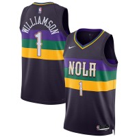 Игровая форма  Zion Williamson New Orleans Pelicans Nike Unisex 2022/23 Swingman - City Edition - Purple