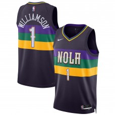 Игровая форма  Zion Williamson New Orleans Pelicans Nike Unisex 2022/23 Swingman - City Edition - Purple