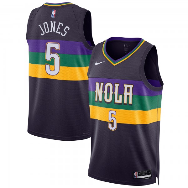 Игровая форма  Herbert Jones New Orleans Pelicans Nike Unisex 2022/23 Swingman - City Edition - Purple