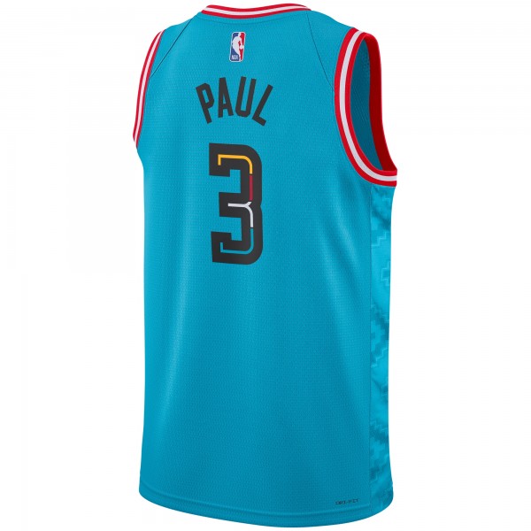Игровая форма  Chris Paul Phoenix Suns Nike Unisex 2022/23 Swingman - City Edition - Turquoise