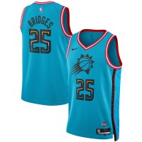 Игровая джерси Mikal Bridges Phoenix Suns Nike Unisex 2022/23 Swingman - City Edition - Turquoise