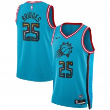 Игровая джерси Mikal Bridges Phoenix Suns Nike Unisex 2022/23 Swingman - City Edition - Turquoise