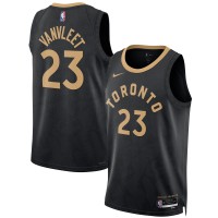 Игровая форма  Fred VanVleet Toronto Raptors Nike Unisex 2022/23 Swingman - City Edition - Black