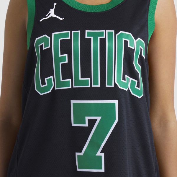 Игровая джерси Jaylen Brown Boston Celtics Jordan Brand Unisex Swingman - Statement Edition - Black