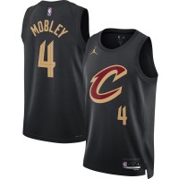 Игровая форма  Evan Mobley Cleveland Cavaliers Jordan Brand 2022/23 Statement Edition Swingman - Black