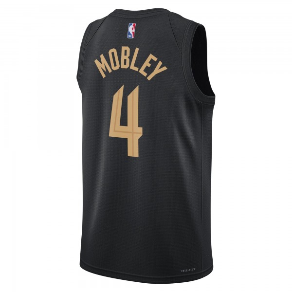Игровая форма  Evan Mobley Cleveland Cavaliers Jordan Brand 2022/23 Statement Edition Swingman - Black