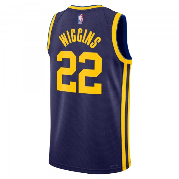 Игровая форма  Andrew Wiggins Golden State Warriors Jordan Brand Unisex Swingman - Statement Edition - Navy