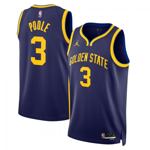 Игровая форма  Jordan Poole Golden State Warriors Jordan Brand Unisex Swingman - Statement Edition - Navy