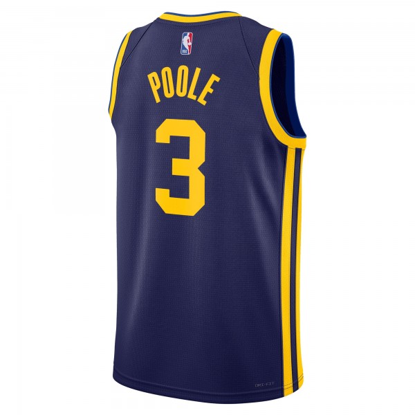 Игровая форма  Jordan Poole Golden State Warriors Jordan Brand Unisex Swingman - Statement Edition - Navy