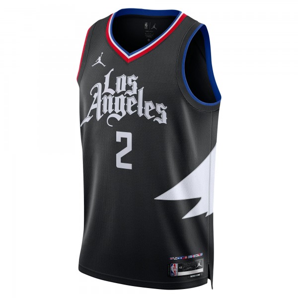 Игровая форма  Kawhi Leonard LA Clippers Jordan Brand Unisex Swingman - Statement Edition - Black