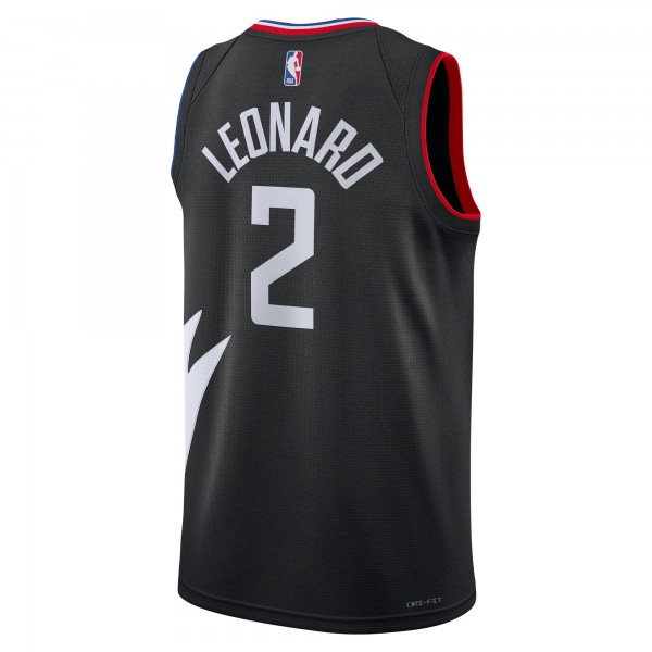 Игровая форма  Kawhi Leonard LA Clippers Jordan Brand Unisex Swingman - Statement Edition - Black