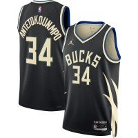 Игровая форма  Giannis Antetokounmpo Milwaukee Bucks Jordan Brand 2022/23 Statement Edition Swingman - Black