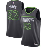Игровая форма  Karl-Anthony Towns Minnesota Timberwolves Jordan Brand Unisex Swingman - Statement Edition - Charcoal