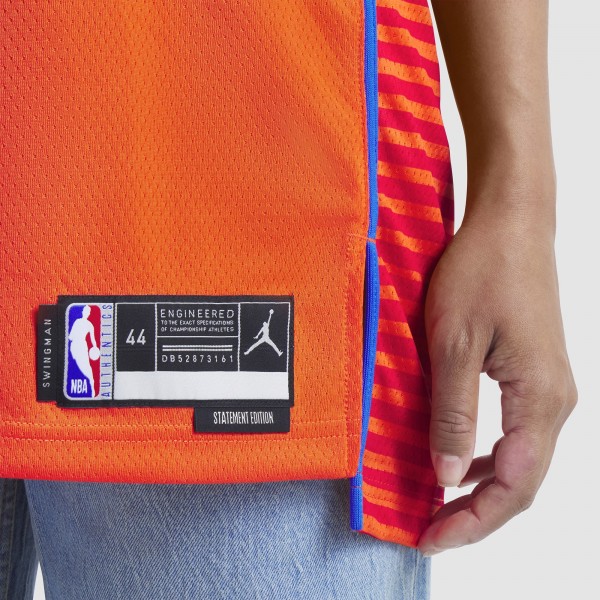 Игровая форма  Shai Gilgeous-Alexander Oklahoma City Thunder Jordan Brand Unisex Swingman - Statement Edition - Orange