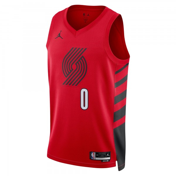 Игровая форма  Damian Lillard Portland Trail Blazers Jordan Brand Unisex Swingman - Statement Edition - Red