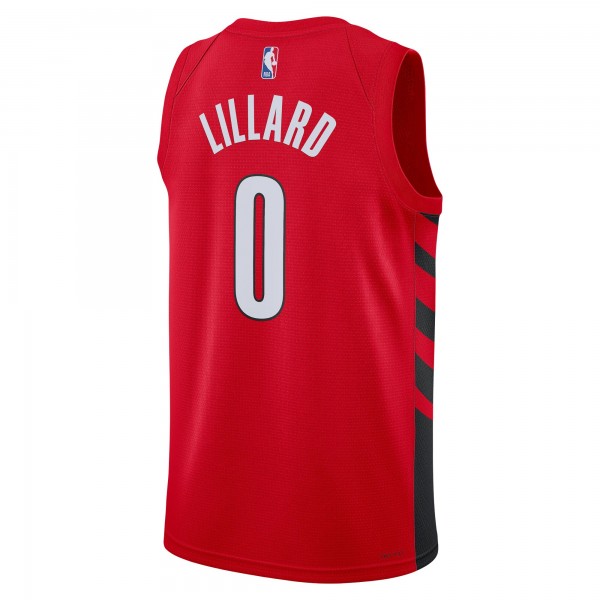 Игровая форма  Damian Lillard Portland Trail Blazers Jordan Brand Unisex Swingman - Statement Edition - Red