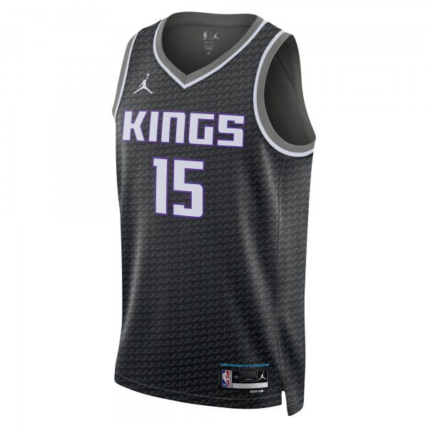 Игровая форма  Davion Mitchell Sacramento Kings Jordan Brand 2022/23 Statement Edition Swingman - Black