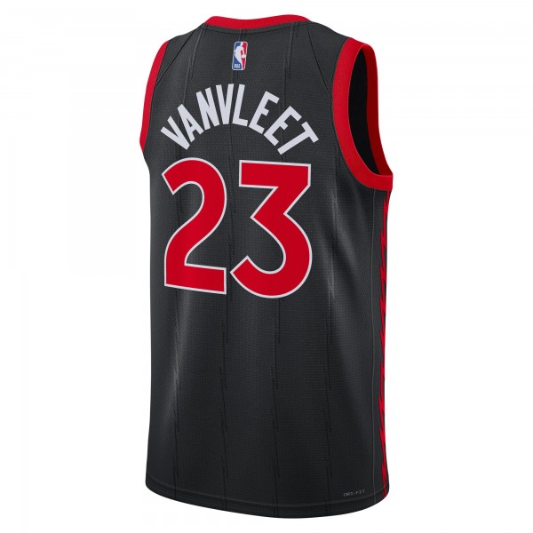 Игровая форма  Fred VanVleet Toronto Raptors Jordan Brand 2022/23 Statement Edition Swingman - Black