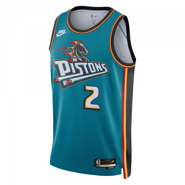 Игровая форма  Cade Cunningham Detroit Pistons Nike 2022/23 Swingman Teal - Classic Edition