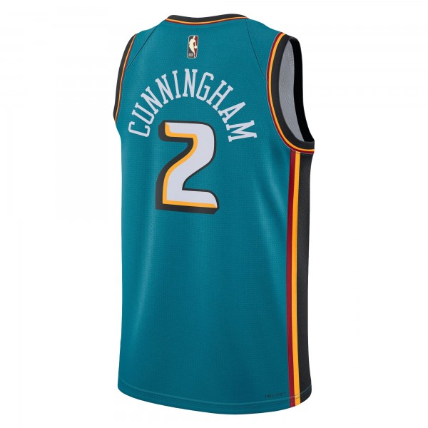 Игровая форма  Cade Cunningham Detroit Pistons Nike 2022/23 Swingman Teal - Classic Edition