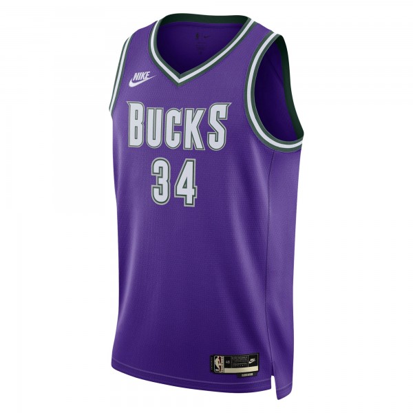 Игровая форма  Giannis Antetokounmpo Milwaukee Bucks Nike Swingman - Classic Edition - Purple