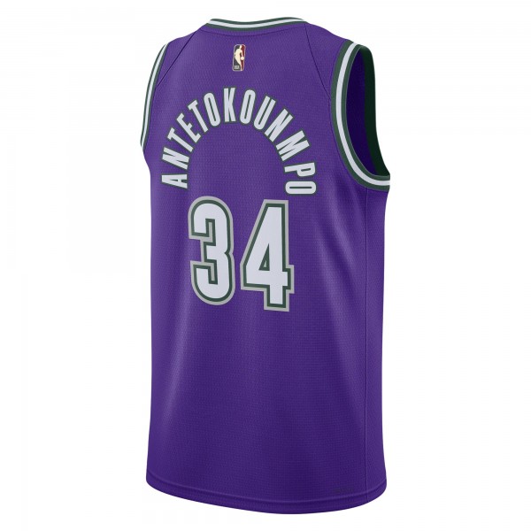 Игровая форма  Giannis Antetokounmpo Milwaukee Bucks Nike Swingman - Classic Edition - Purple