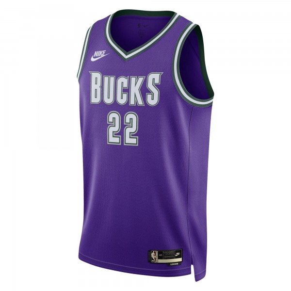 Игровая форма  Khris Middleton Milwaukee Bucks Nike 2022/23 Swingman Purple - Classic Edition