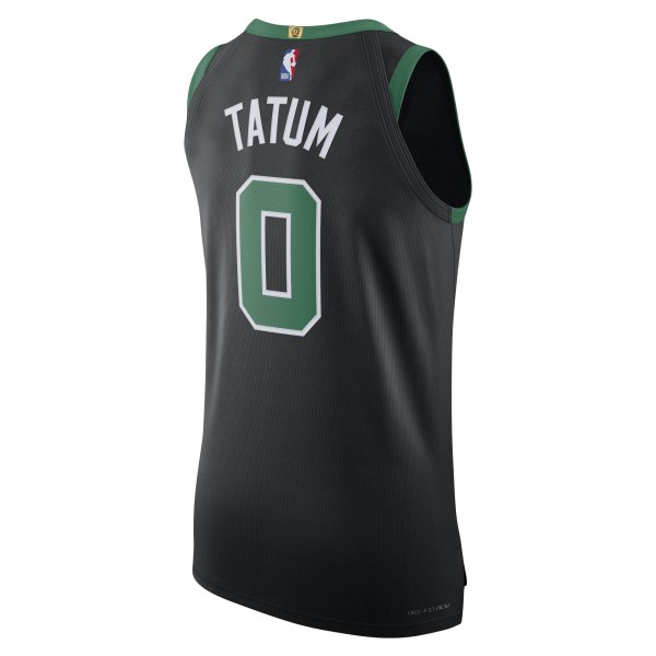 Игровая джерси Jayson Tatum Boston Celtics Jordan Brand Authentic Player - Statement Edition - Black