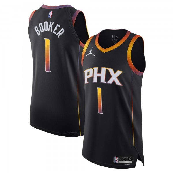 Игровая форма  Devin Booker Phoenix Suns Jordan Brand Authentic Player - Statement Edition - Black