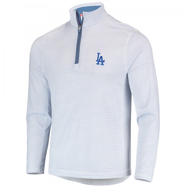 Кофта на короткой молнии Los Angeles Dodgers Vineyard Vines Sankaty - White