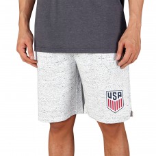 USMNT Concepts Sport Throttle Knit Jam Shorts - White/Charcoal