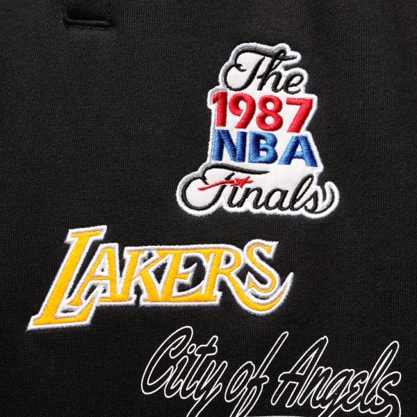 Спортивные штаны Los Angeles Lakers Mitchell & Ness Champs City Fleece - Black