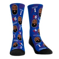 Носки James Harden Philadelphia 76ers Rock 'Em Player Allover Crew