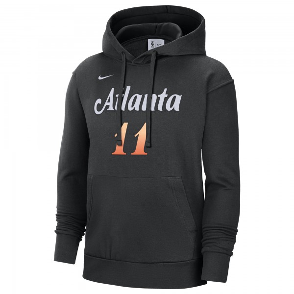 Именная толстовка Trae Young Atlanta Hawks Nike 2022/23 City Edition - Black