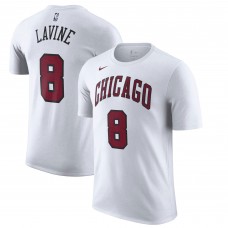 Футболка Zach LaVine Chicago Bulls Nike 2022/23 City Edition - White