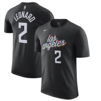 Футболка Kawhi Leonard LA Clippers Nike 2022/23 City Edition - Black