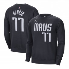 Кофта Luka Dončić Dallas Mavericks Jordan Brand Statement Name & Number - Navy