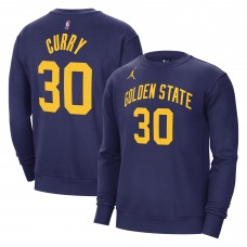 Кофта Stephen Curry Golden State Warriors Jordan Brand Statement Name & Number - Navy