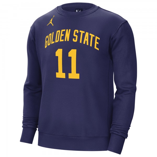 Кофта Klay Thompson Golden State Warriors Jordan Brand Statement Name & Number - Navy