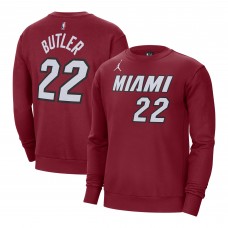 Кофта Jimmy Butler Miami Heat Jordan Brand Statement Name & Number - Red