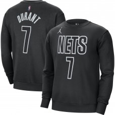 Кофта Kevin Durant Brooklyn Nets Jordan Brand Statement Name & Number - Black