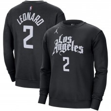 Кофта Kawhi Leonard LA Clippers Jordan Brand Statement Name & Number - Black